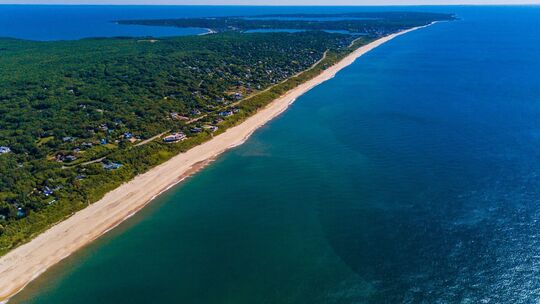 Luftaufnahme von Long Island Luftaufnahme von Long Island