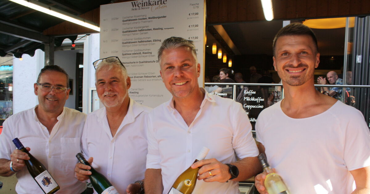 Gelungenen Auftakt gefeiert: Besucher strömen zum Cochemer Weinfest