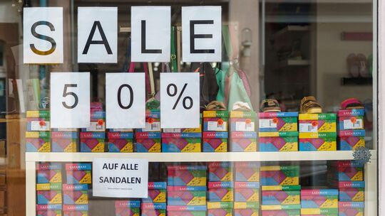 Rabatt auf Sommerartikel