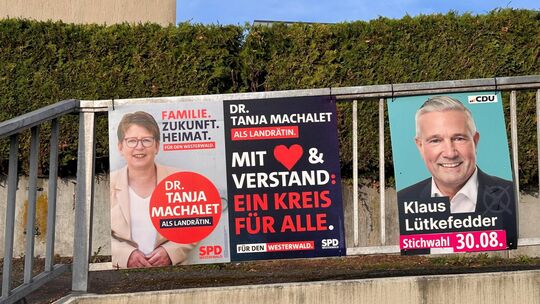 Die Westerwälder hatten am Sonntag bei der Stichwahl das Sagen.