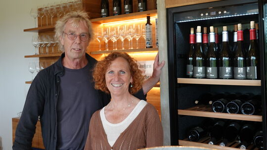 Paul und Anne Schumacher haben ihr Weingut neu aufgebaut.