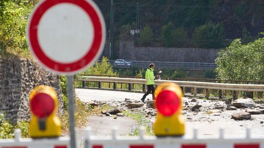 Felssturz an der Loreley