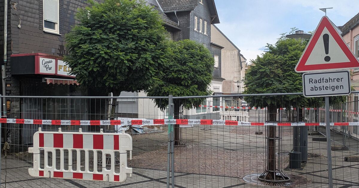 Innenstadt Betzdorf: Nicht nur Sperrung um Ruine beeinträchtigt ...