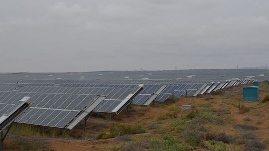 Solaranlagen in Westchina