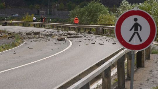 Felssturz an der Loreley