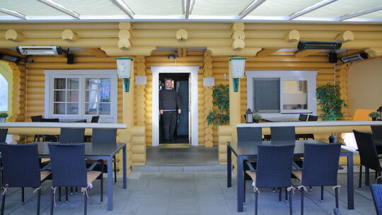 Eines der Restaurants im Gewerbepark Mülheim-Kärlich ist das Holzhaus.