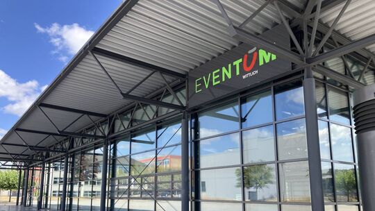 Im Eventum mit seiner Glasfassade wird’s so manchem Sportler im Sommer zu heiß.