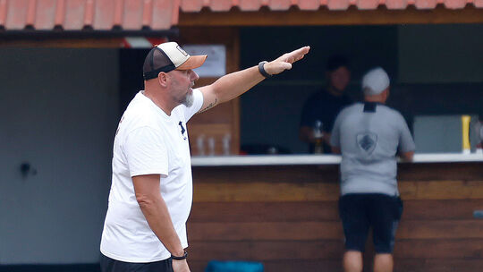Schied mit seinem Team aus dem Kreispokal aus: Marc Förster, der Trainer der SG Waldlaubersheim/Gutenberg.