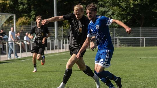 Zuletzt in starker Form: Max Bernhard (schwarzes Trikot) möchte mit der SG Weinsheim zu Hause erfolgreich sein.