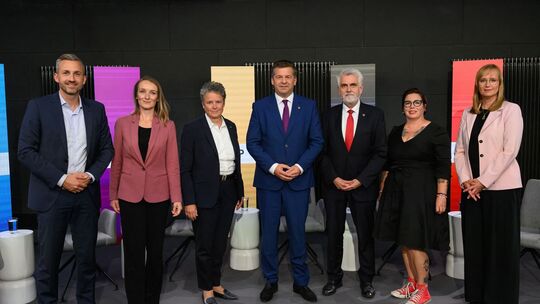 Wahlarena zur Landtagswahl in Sachsen-Anhalt