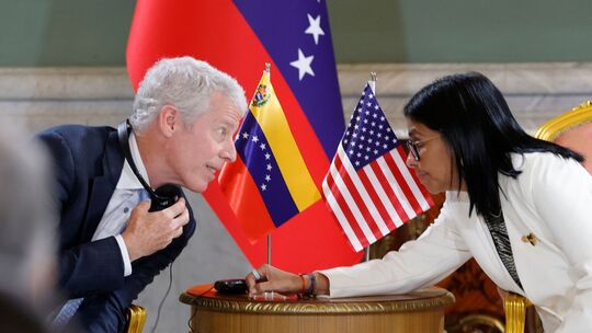 Ölförderung in Venezuela - USA