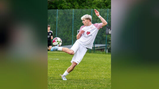 Mann des Abends beim 5:0-Sieg des A-Klasse-Aufsteigers SV Strimmig im Kreispokal Mosel beim B-Ligisten FC Peterswald-Löffelschei