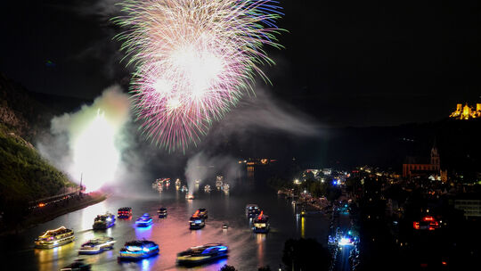Einen solchen Anblick wie noch 2024 wird es in diesem Jahr in Oberwesel nicht geben.