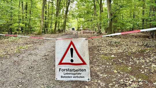 Nach dem Unwetter waren viele Waldwege waren in der Verbandsgemeinde Ransbach-Baumbach gesperrt.