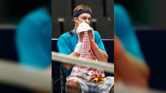 Jan Choinski aus Münstermaifeld scheiterte bei den US Open in der ersten Runde.