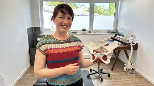 Ida Hameete hat in Mogendorf ihre Physiotherapiepraxis eröffnet. Ihr Spezialgebiet ist das Becken.