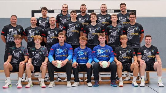 Gehen zuversichtlich in die neue Runde: die Handballer der HSG Nahe-Glan mit (hinten von links) Patrick Szilvasi, Noah Gonzalez