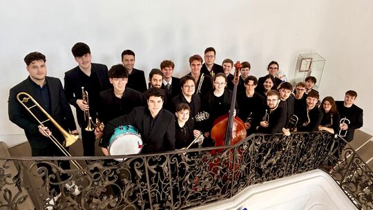 Das Landesjugendjazzorchester RLP spielt am Sonntag. 6. September, in der Sayner Hütte.