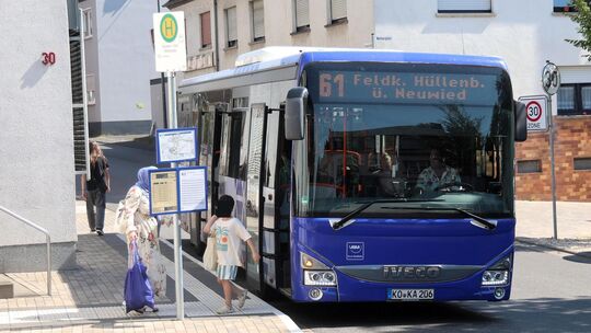 Die Linie 61 ist wieder in ganz Irlich unterwegs.