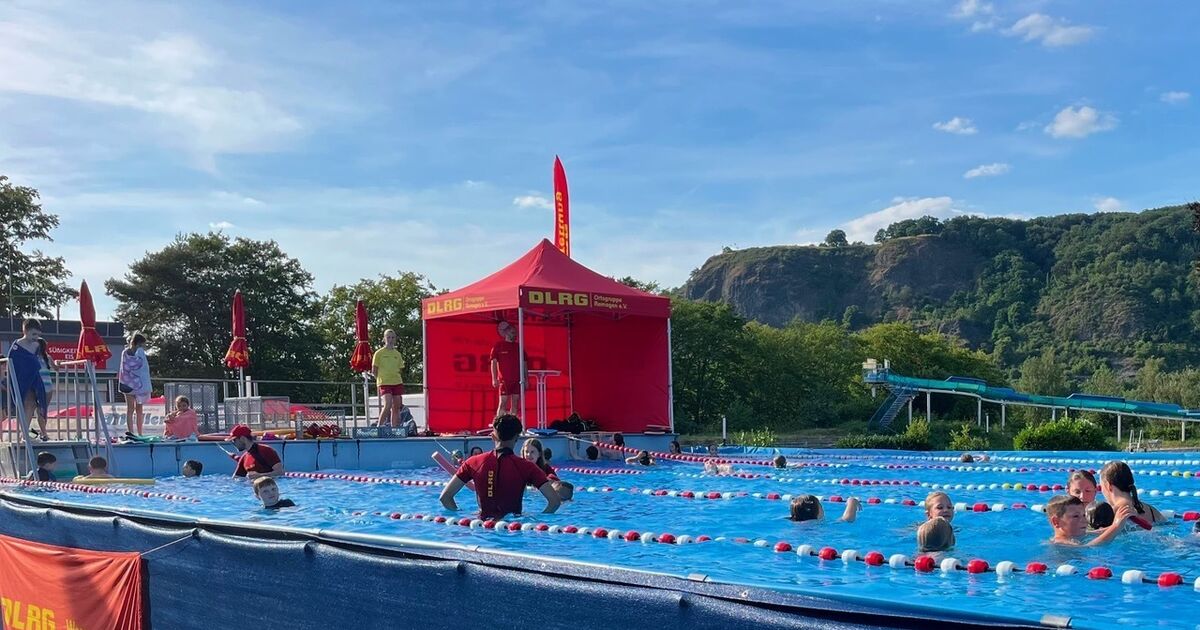Temporary swimming fun is a hit: DLRG gives positive feedback on the ...