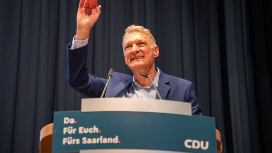 CDU Saar stellt Landesliste für Landtagswahl im April 2027 auf. CDU Saar stellt Landesliste für Landtagswahl im April 2027 auf.
