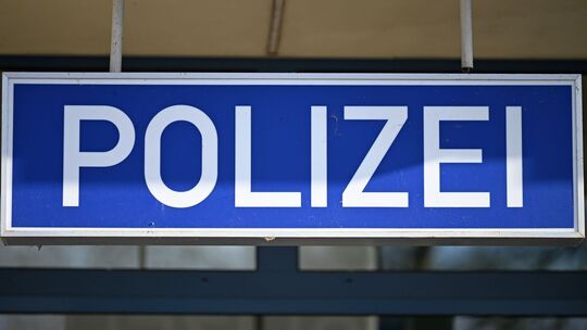 Polizeischild Polizeischild