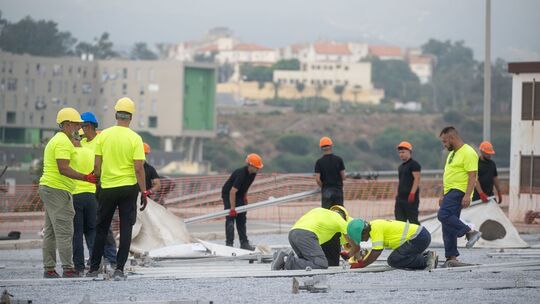 Migranten in Ceuta
