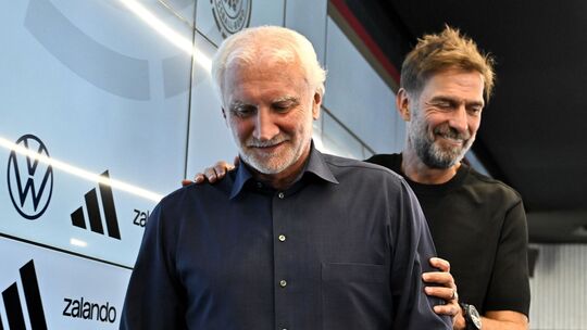 Rudi Völler und Jürgen Klopp