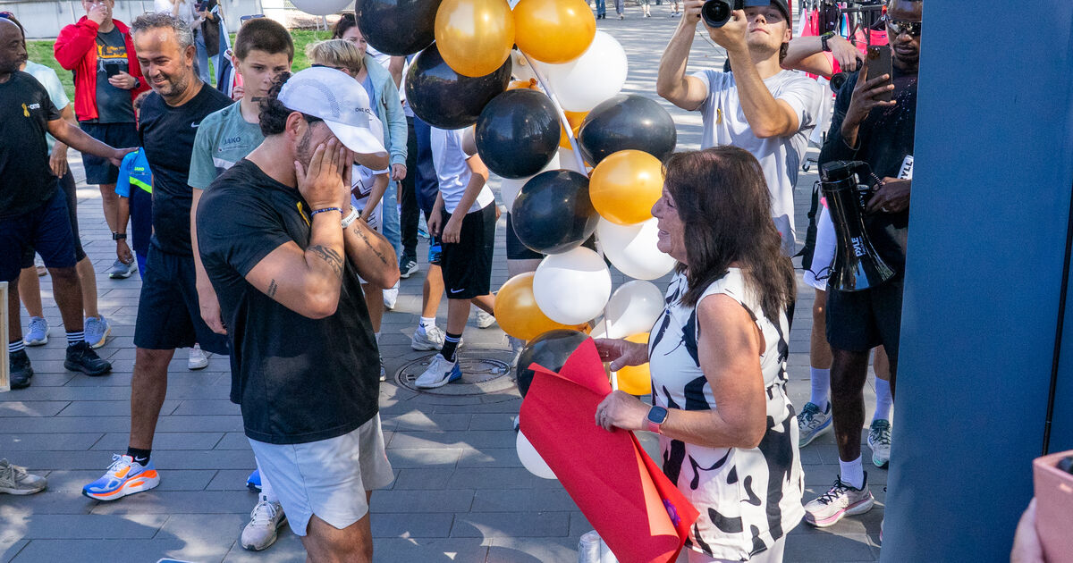 Emotionale Reise nach Koblenz: Nach Kilometer 432 überwältigen David Koca ...
