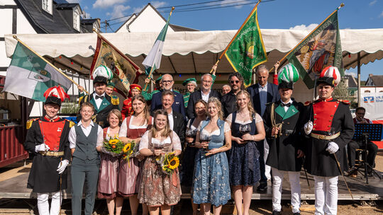 Gesamtfoto der Veranstalter Winzerfest Unkel