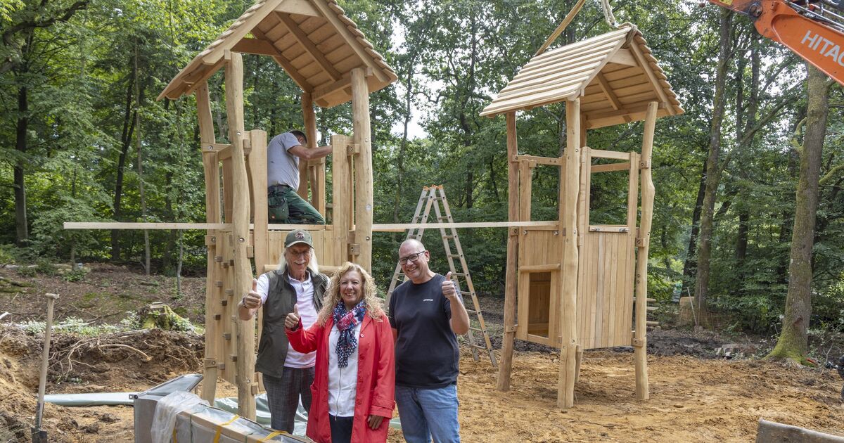 Opening on October 3: Play equipment for the adventure forest in Wied is ...