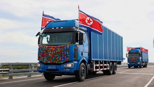 Russland und Nordkorea eröffnen erste Straßenverbindung