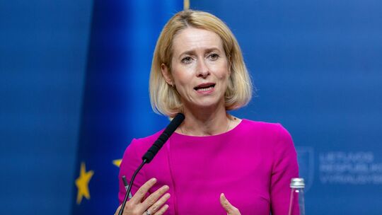 Kaja Kallas in Litauen