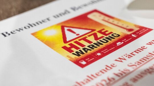 Hitzewarnung Hitzewarnung