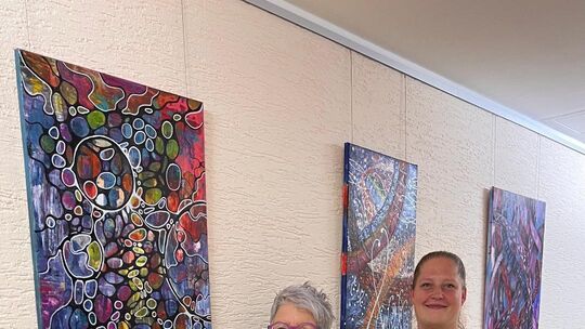 Die aktuelle Ausstellung im Senioren Centrum Katzenelnbogen läuft noch bis Mitte November und zeigt einen kleinen Ausschnitt aus