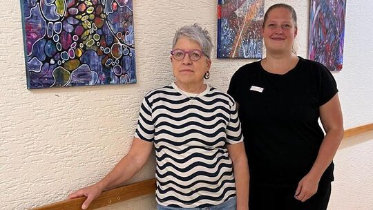 Die aktuelle Ausstellung im Senioren Centrum Katzenelnbogen läuft noch bis Mitte November und zeigt einen kleinen Ausschnitt aus