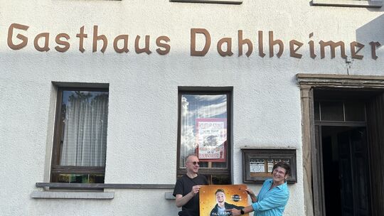 Der KaFF-Vorsitzende Patrik Dalheimer und die stellvertretende Vorsitzende Petra Krug hoffen, dass in absehbarer Zeit doch wiede