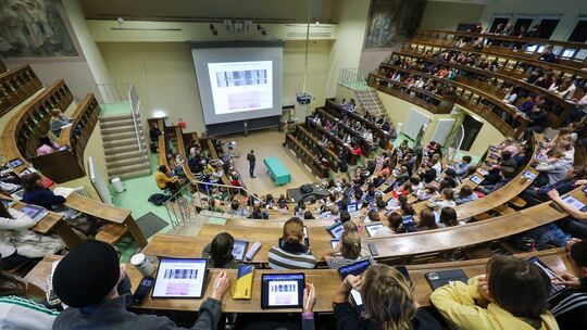 Hörsaal an der Uni Leipzig (Symbolbild) Hörsaal an der Uni Leipzig (Symbolbild)