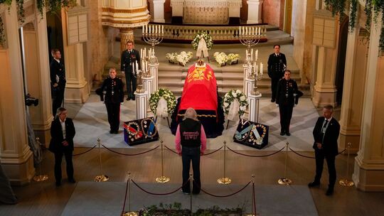 Nach dem Tod von König Harald Nach dem Tod von König Harald