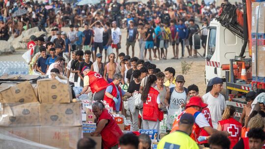 Migranten in Ceuta Migranten in Ceuta