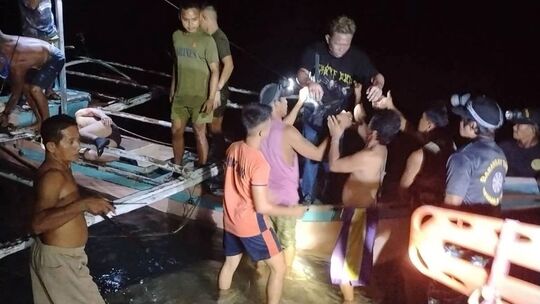 Brand auf Fähre auf den Philippinen Brand auf Fähre auf den Philippinen