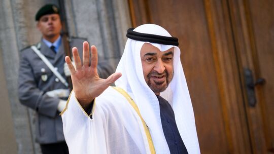 Präsident der Vereinigten Arabischen Emirate in Berlin