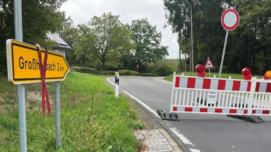 Der direkte Weg von Ruppach-Goldhausen nach Großholbach bleibt noch einige Wochen gesperrt.