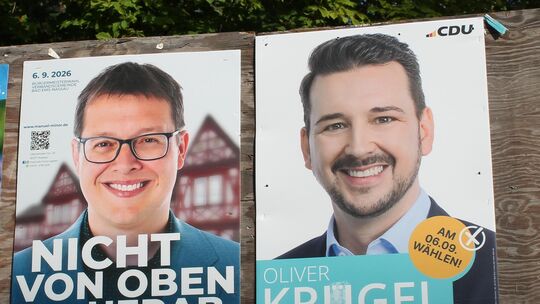 Manuel Minor und Oliver Krügel gehen am 20. September in die Stichwahl. Dann können die Bürger in der VG Bad Ems-Nassau entschei
