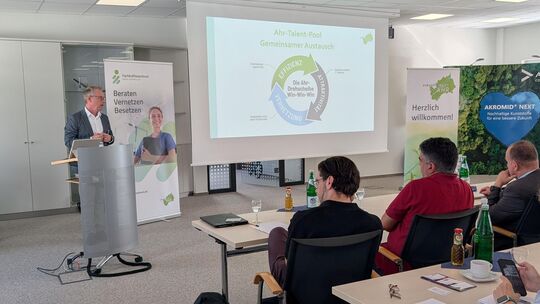 Einen Talentpool stellte David Bongart, Geschäftsführer der initiierenden Zukunftsregion Ahr, bei der jüngsten Veranstaltung des