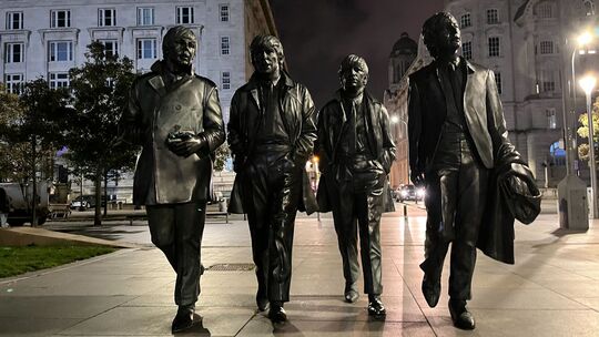 Beatles-Statue in Liverpool