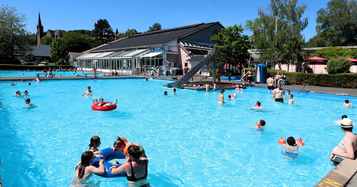 Hitze sorgt für starke Zahlen: Besucherandrang in den Freibädern im Kreis ...