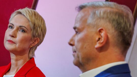 TV-Duell vor Landtagswahl Mecklenburg-Vorpommern