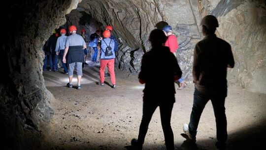 Im August fanden noch Führungen durch die Bunkeranlage, wie hier im Jahr 2023, unter der Festung Ehrenbreitstein statt. Termine