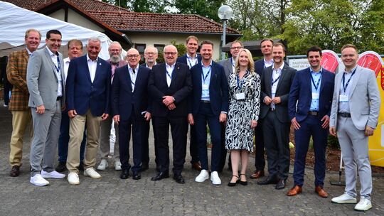 Organisatoren, Ausrichter und Beteilgte des Wirtschaftsempfangs im Kreis Altenkirchen freuten sich über den gelungenen Abend in
